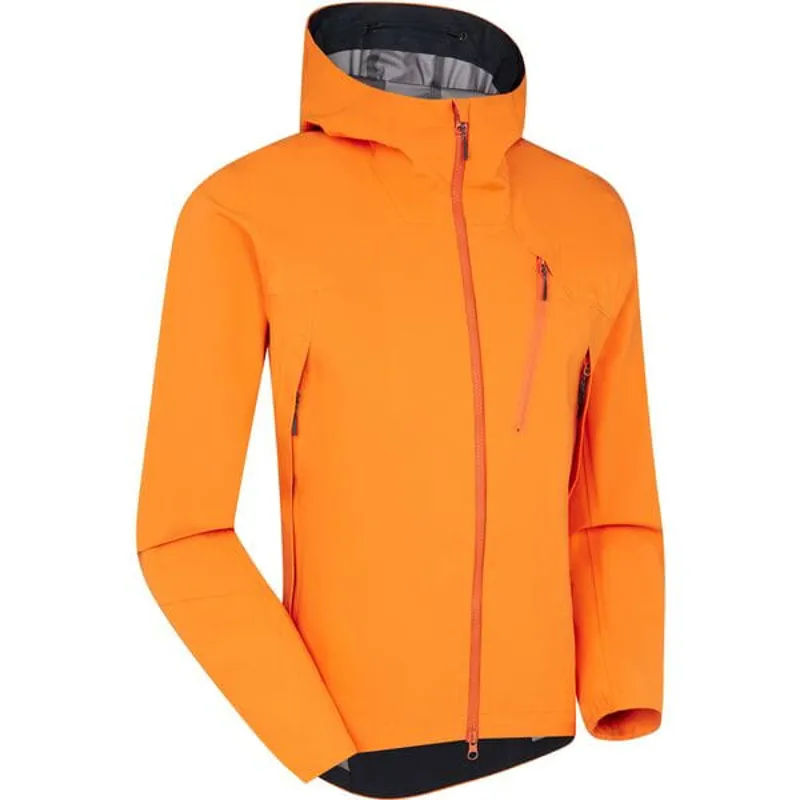 Madison DTE 3-Layer Men's Waterproof Jacket in Mango Orange-1